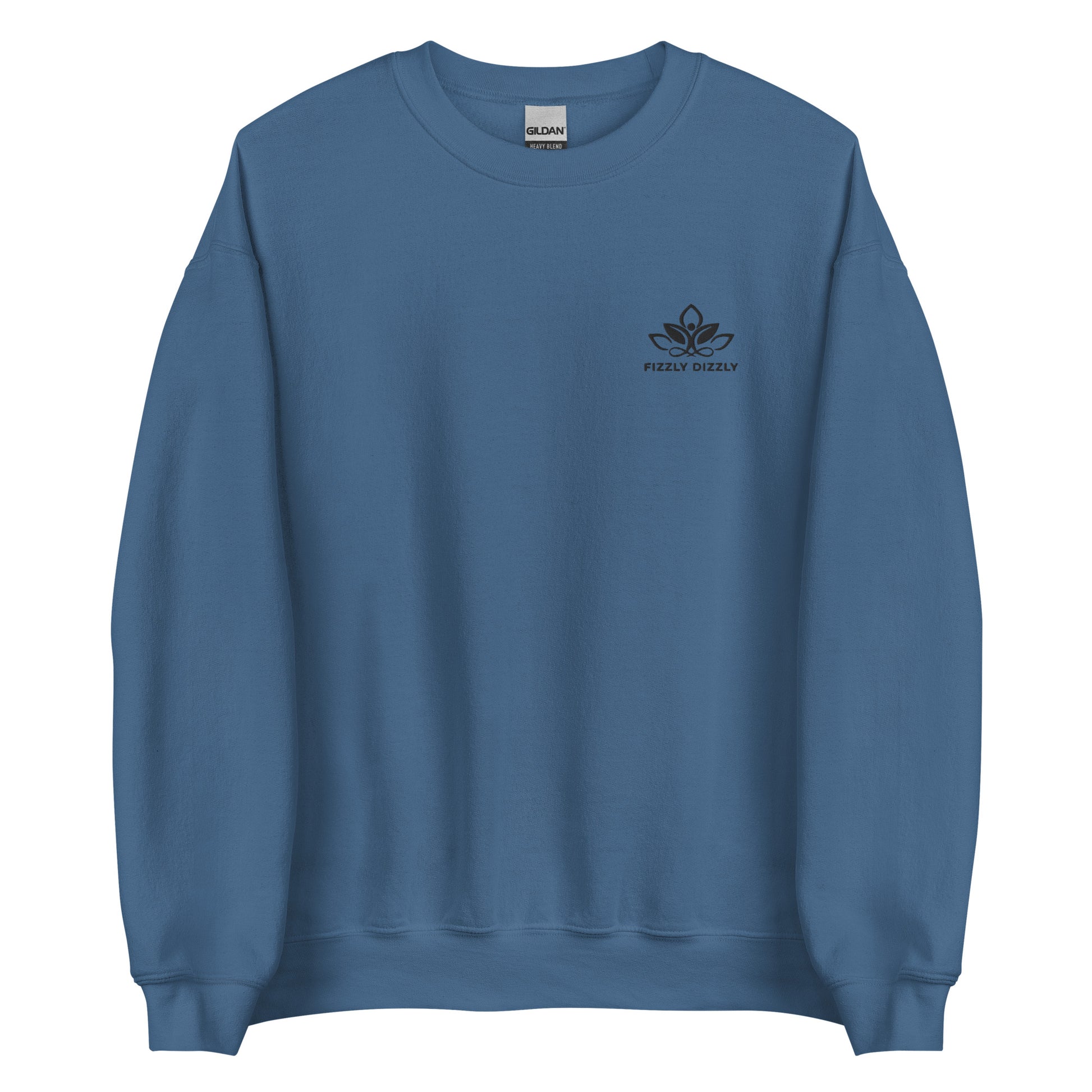 Find Your Zen - Embroidered Unisex Crew Neck Sweatshirt - Fizzly Dizzly