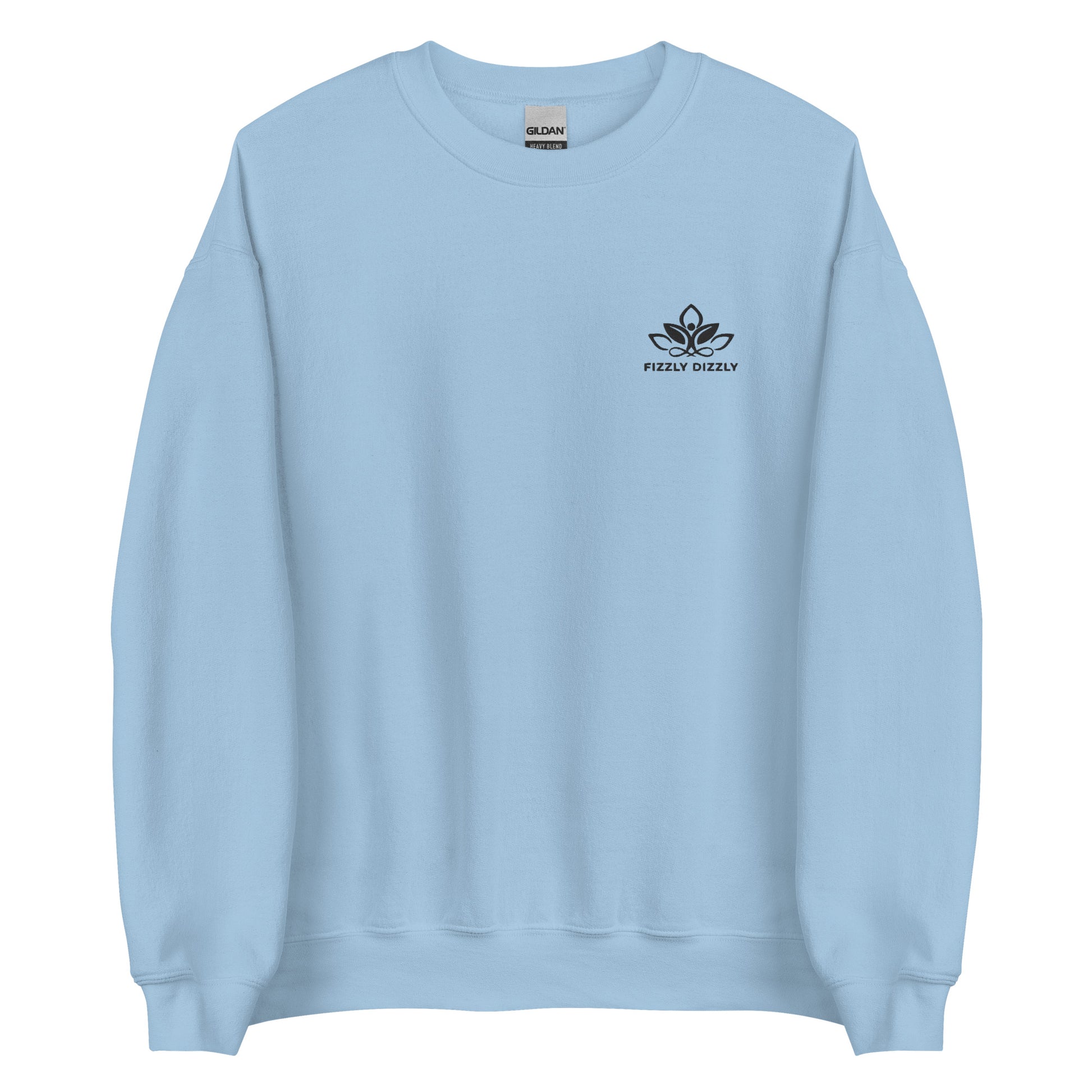 Find Your Zen - Embroidered Unisex Crew Neck Sweatshirt - Fizzly Dizzly