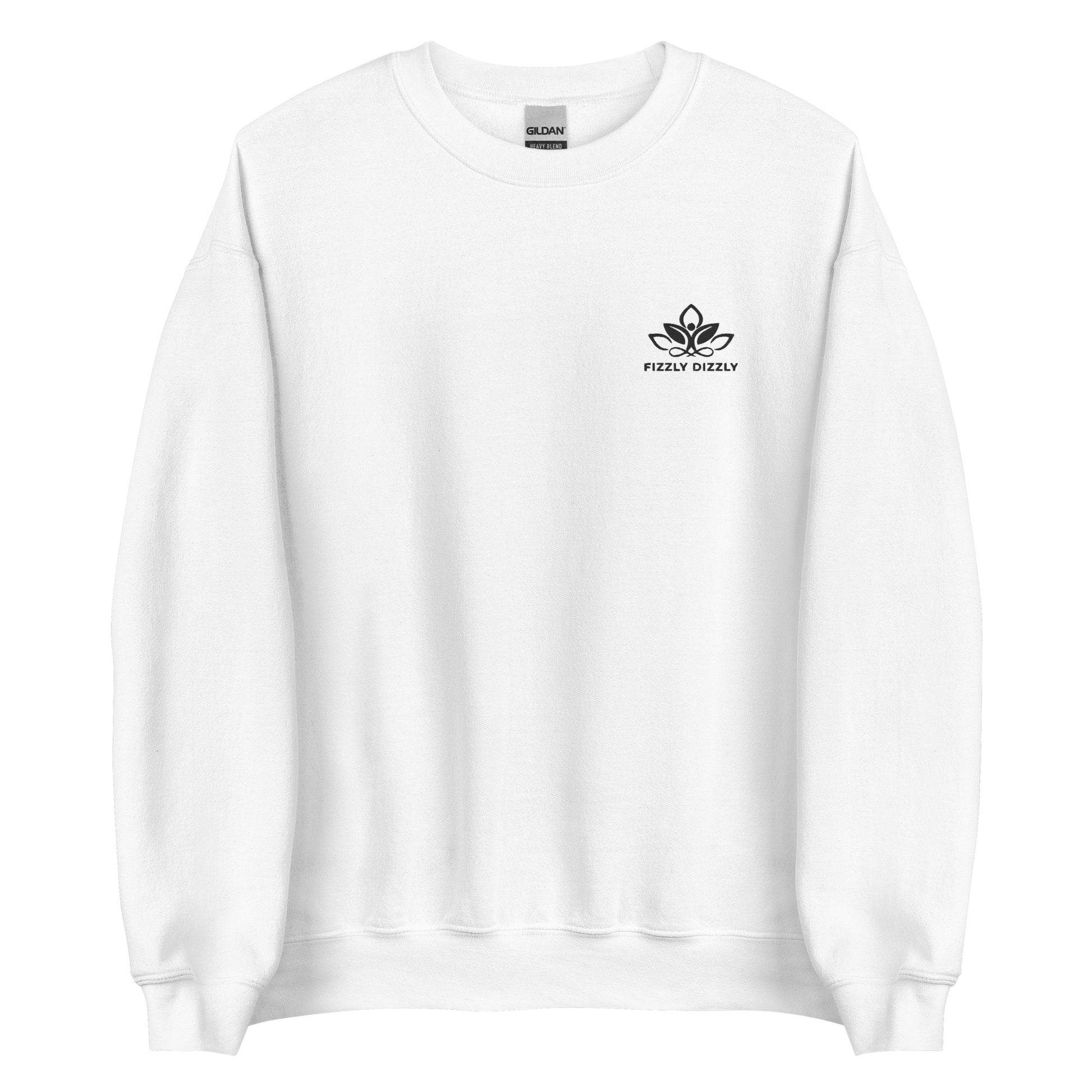 Find Your Zen - Embroidered Unisex Crew Neck Sweatshirt - Fizzly Dizzly